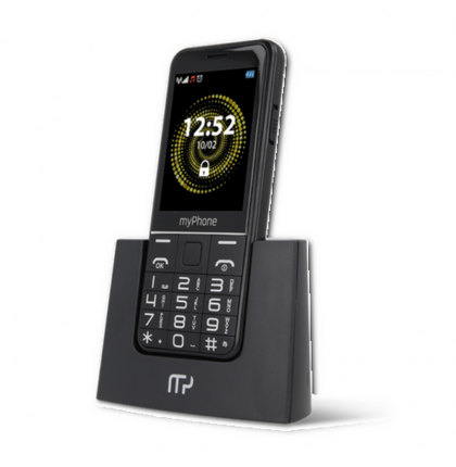 Mobilní telefon HALO-Q, Dual SIM - černý